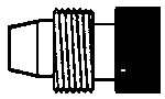 FLAIR-IT BALLCOCK ADAPTER 1/2FL X 3/4 SWIVEL